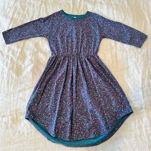 Tea Collection Girls Size 7 Midi Dress | Floral Print | EUC 🌸